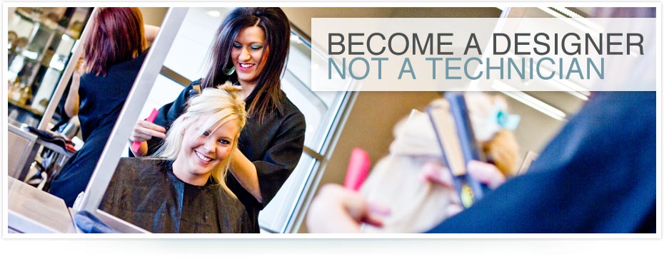 Cosmetology students working hands-on from day one at Capitol School