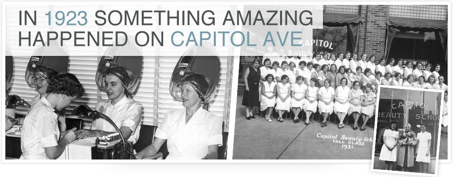 An archive photograph from the history of Capitol School